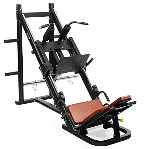 Dione Hack Squat HS5000 Pro - Leg Press - Presse à Jambes - Presse à Cuisses - Chargeable jusqu'à 500 kg