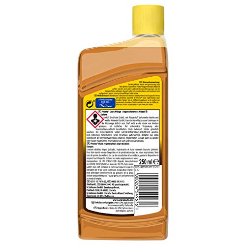 Pronto Spezialpflege Regenerierendes Möbel-Öl, mit Zedernduft, Oberflächenreiniger für Möbel, 1er Pack (1 x 250 ml)