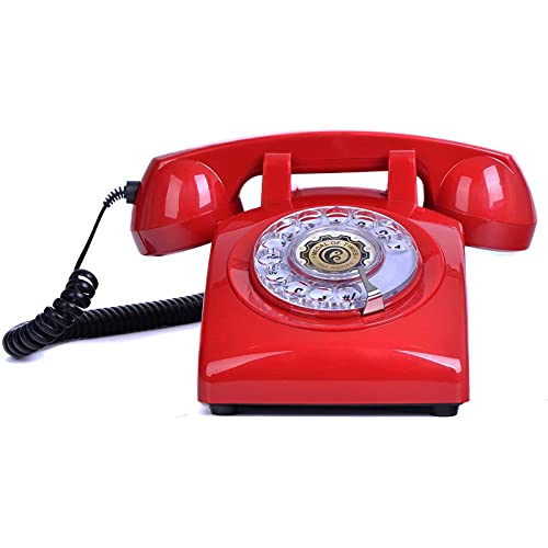 classic red telephone
