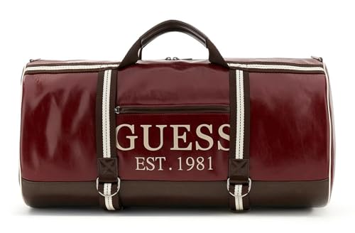 GUESS Sac de Voyage Oslo Weekender Burgundy bagage cabine chic