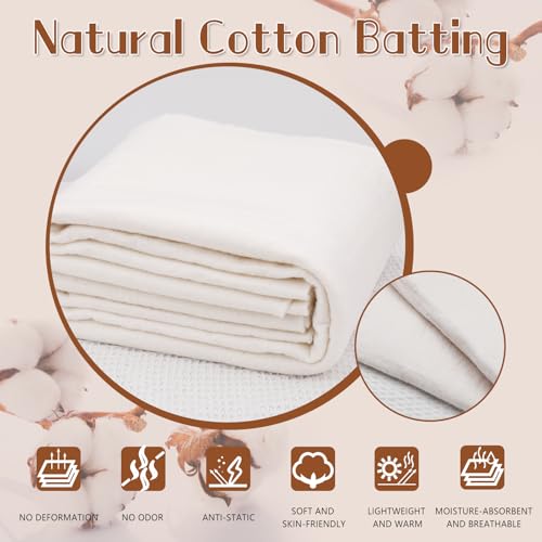 Kit de costura y reparación con guata de algodón natural, aguja para tapicería y hilo encerado de 32 yardas, 8 agujas pesadas para cuero miniatura 5