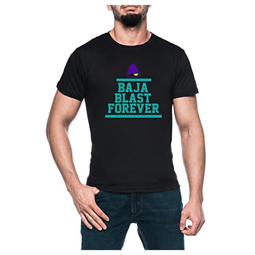 Baja 4ever Hombre Negro Camiseta Manga Corta Men's Black T-Shirt XS