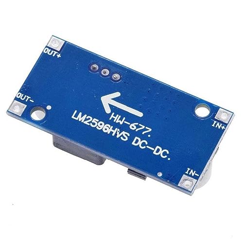 Kit com: 2x Regulador de Tensão Step Down Entrada 4,5v a 53v - Buck Conversor DC DC LM2596HVS 3A