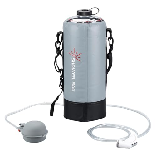 Portable shower bag solaire grand format pour éliminer la saleté en bivouac