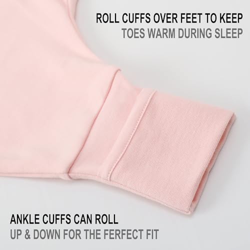 Image of Mama Cheetah Toddler Sleep Sack with Feet 4T-5T, 0.5 TOG Organic Cotton Baby Wearable Blankets with Legs, Baby Sleeping Bag for Walkers, Early Walker X-Large