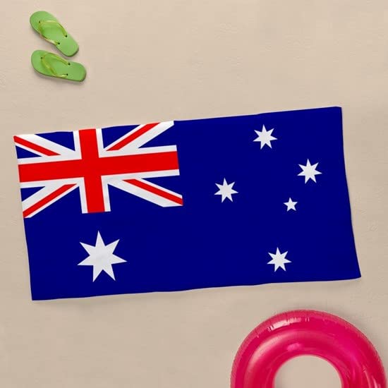 CafePress New Zealand Flag Beach Towel - 30x60 Inch Soft, Absorbent Polyester & Cotton Towel