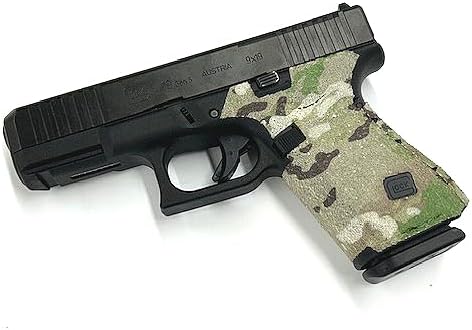 Handleitgrips Gun Grip Tape Compatible with Glock 19/23 Gen 5/Gen 5 MOS - Multicam Edge Series Pistol Grip Tape, Gun Skins, Veteran Owned, Made in USA