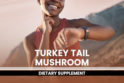 PURE ORIGINAL INGREDIENTS Turkey Tail Mushroom, (365 Capsules) No Magnesium Or Rice Fillers, Always Pure, Lab Verified - Thumbnail 5