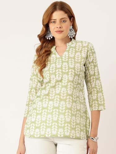 Image of feranoid Stylish Women's Printed Kurti - Comfort Meets Elegance| (S to XXL)