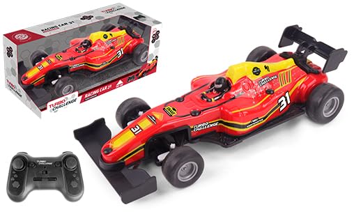 Voiture télécommandée Turbo Challenge rouge : le cadeau d'anniversaire idéal pour enfant 6 ans