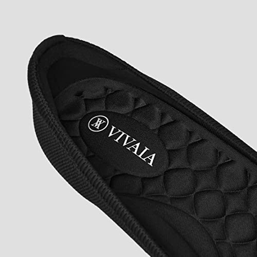 Vivaia Aria Wedge 2.0 Women's Pointed Toe Wedge Pumps Shoes Comfortable Wedge Heels For Women Pumps With Arch Support Black #TOP5