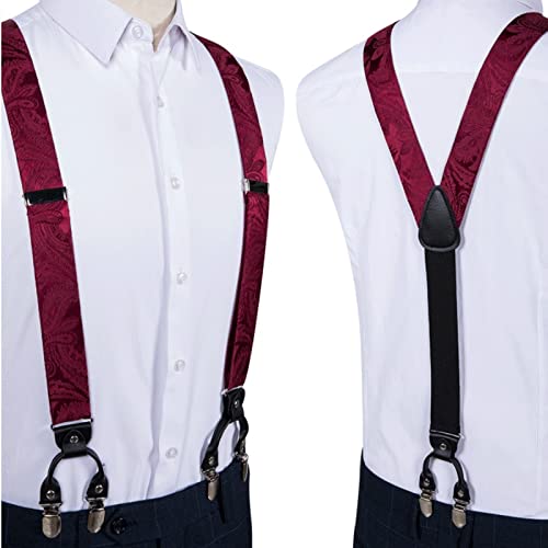 Set de Tirantes y Corbata de Seda para Hombre miniatura 3