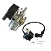 VCUJSUC Bike Engine Carburetor For 2 Stroke 49cc 50cc 60cc 66cc 80cc Bicycle Motorized Engine Kit With CDI Ignition Coil
