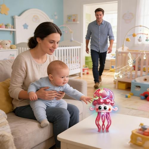 Juguetes de gateo interactivos como regalo ideal para bebés de 0 a 24 meses 6