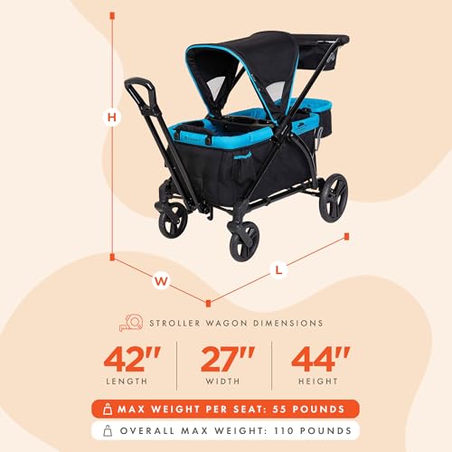 Baby Trend WG01D15A Expedition® 2-In-1 Stroller Wagon Plus thumb #2