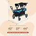 Baby Trend Expedition 2-in-1 Stroller Wagon Plus, Ultra Marine