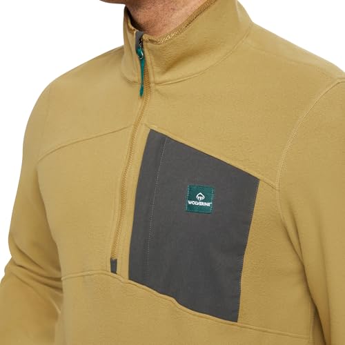 Image of Wolverine Men's Wilderness Quarter Zip Fleece