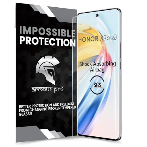 Image of ArmourPro Edge to Edge Screen Protector for Honor X9b 5G (6.78 Inch) with Easy Installation Kit | Crystal Clear, Case Friendly Coverage, Ultra Thin Membrane