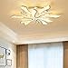 Plafonniers LED Plafonnier Dimmable Chambre Suspension Moderne Fleur Design Salon Luminaire Plafonnier Avec Télécommande Lampe Suspendue Plafonnier Chambre La Enfants Luminaires Intérieur (9 têtes)