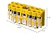 Storacell by Powerpax A9 Multi-Pack Battery Storage Caddy, Yellow, Holds 13 Various Batteries (Not Included)