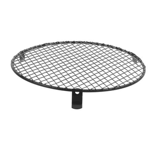 Amosfun Reptile Tank Heat Lamp Guard Iron Mesh Protective Cover for BBQ Lamps Mesh