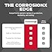 CorrosionX Rust Inhibitor, Industrial-Strength Dielectric Corrosion Prevention, Lubricant & Penetrant for Marine, Automotive, Electronics & RV Use, Protects Bolts, Cables, Engines, 3-Pack 16oz Aerosol