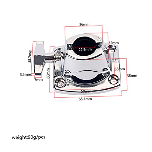 Clamp Sujeción Platillo Tom para Batería Accesorio Ligero miniatura 5