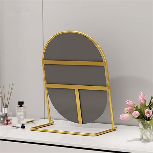 Espejo de maquillaje de lujo con diseño avanzado y soporte exento 5