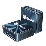 BMAX Mini PC B9Plus, Intel Core i5-1235U (supera AMD 5825U/7530U, fino a 4,4 GHz), 24 GB LPDDR5, 512 GB PCIe 4.0 SSD | Wi-Fi 6, BT | Triplo display 4K@60Hz, HDMI 2.1, USB-C, DP 1.4a | Auto Power on