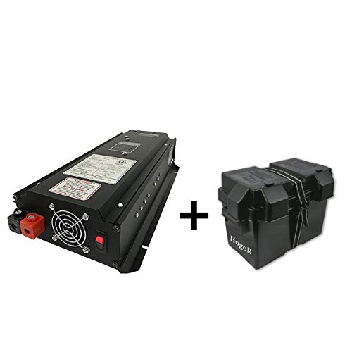 Pump Sentry Emergency Power for Sump Pumps by Sec America Bundle with HogoR Snap Top Battery Box (822PS+27-Snap-Top-Box)