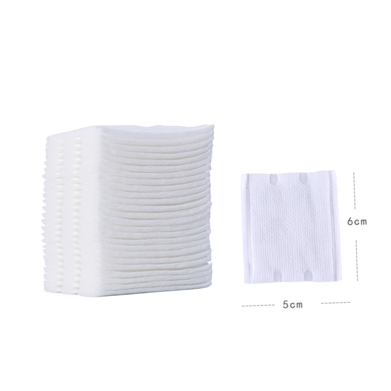 TOVINANNA Skin-Friendly Double-Sided Cotton Pads 220pcs Makeup Removal Exfoliating Toner Pads Cotton Ovals Beauty Care