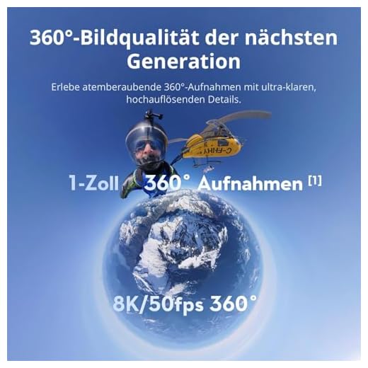 DJI Osmo 360 Adventure Combo 360 Kamera