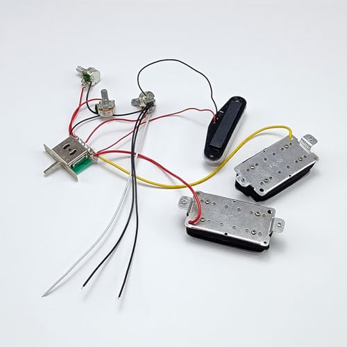 Kit électronique guitare électrique pré-câblé 2 tons 1 volume - 4