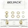 BOJACK 0/2/4 Gauge ANL Fuse Holder and 20 Amp ANL Fuses for 0 2 4 8 Gauge AWG Fuse Block, Automotive Fuse Holder 20A (Pack of 2)