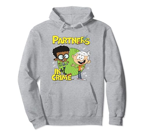 The Loud House WD1W61RBNZ4 Partners In Crime Lincoln & Clyde Pullover Hoodie cover
