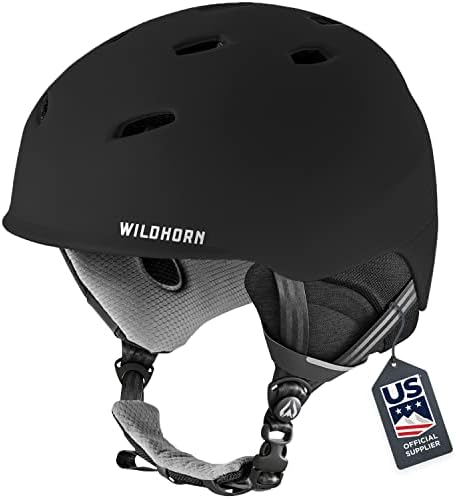 WILDHORN  Drift Snowboard & Ski Helmet - Unisex Performance Snow Sports Helmet w/ Adjustable Ventilation