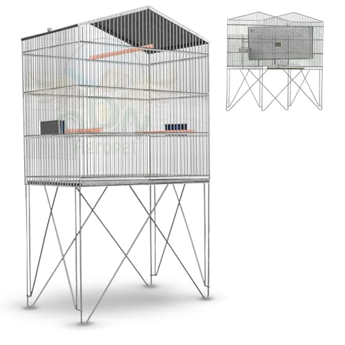 Gaiola Viveiro Calopsita Ringneck Periquito Malha-fina Aves