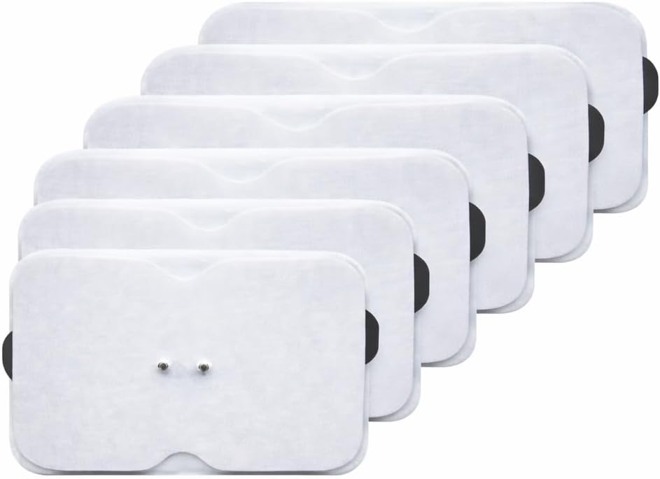 Set of Six Mini Stud Pads for Mini Tens Machines HT-329L1 HT-329L2 HT-329L3 HT-329L4