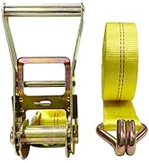 LONGLC - Ratchet Straps Heavy Duty - Yellow 2