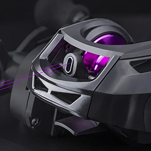 Fishing Reel, Baitcasting Reel, Magnet Braking System, 12+ 1 Shielded Ball Bearings, 17.6 Lb Max Drag, Available In 7.2:1 And 8.1:1 #TOP3