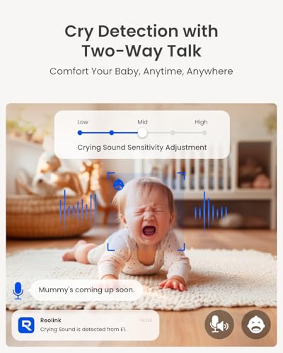 4MP HD Indoor WiFi Camera 360° Pan Tracking Nachtzicht Tweeweg Audio AI Huildetectie Privacymodus - Afbeelding 5