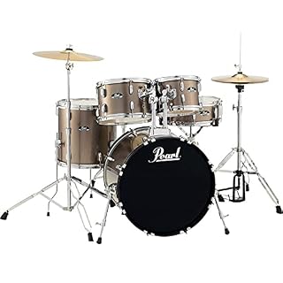 Batterie Pearl Roadshow Fusion 20 » 5 fûts – Bronze Metallic - Les Beatles, Paul McCartney, John Lennon, RIngo Starr, George Harrison