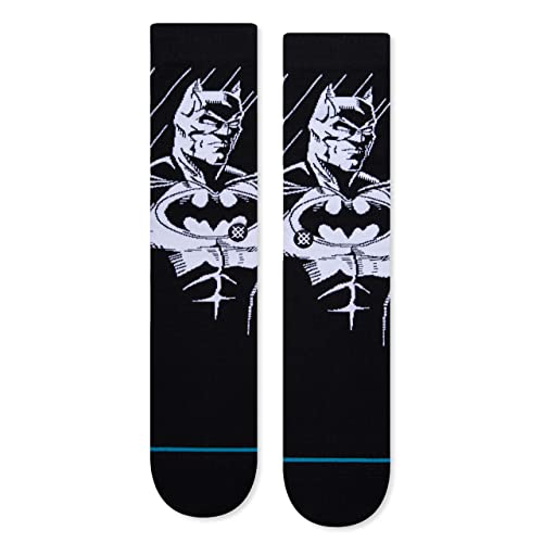 Stance Men's The Batman Crew Socks Black M
