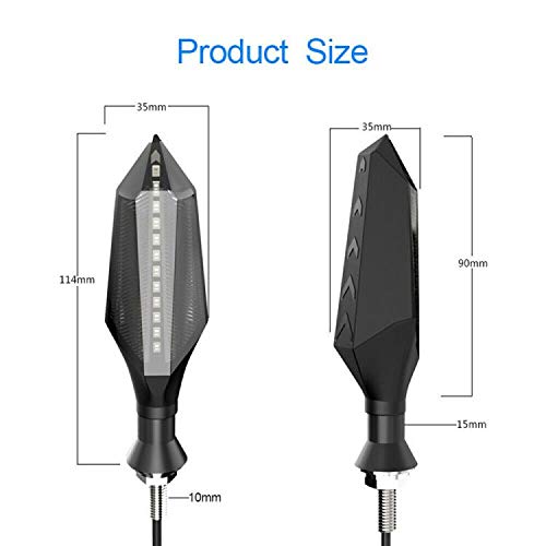 Gyuksia Fender Eliminator Bracket License Plate Rear Tail Tidy & Led Turn Signal Light Compatible With Msx125 Grom Msx125Sf 2016-2020 #TOP6