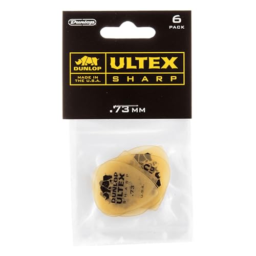 Jim Dunlop Ultex Sharp Pick .73MM - 6 Pack