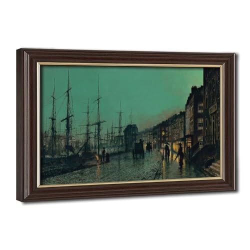 Tableau sur toile Écosse John Atkinson Grimshaw pour décoration murale