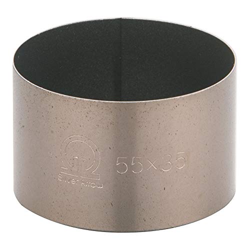 ???? Endo Shoji WSL20005 Circular Ring, For Commercial Use, Diameter 2.2 x Height 1.4 inches (55 x 35 mm), Stainless Steel, Teflon, Made in Japan