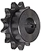 Tsubaki 60B13F-1B Finished Bore Sprocket, Single Strand, Hardened Teeth, Inch, #60 ANSI No., 3/4" Pitch, 13 Teeth, 1-1/8" Bore