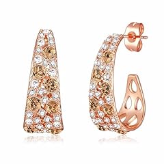 Light Topaz Main Crystal/Gold-Tone