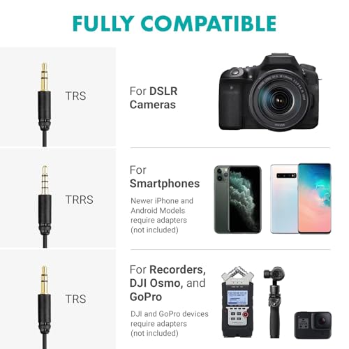 Image of Movo VXR10 Universal Shotgun Mic for Camera